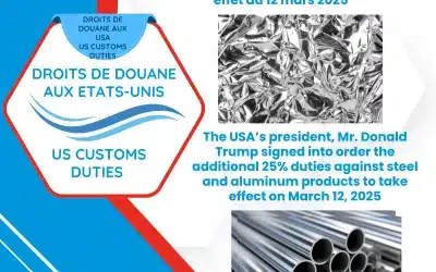 Droit de douane aux Etats-Unis