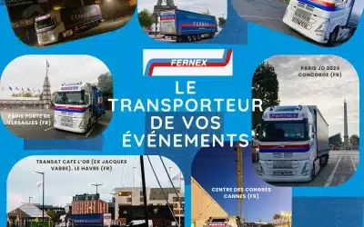 Fernex, filiale française du groupe Ritschard, le spécialiste du transport de vos événements